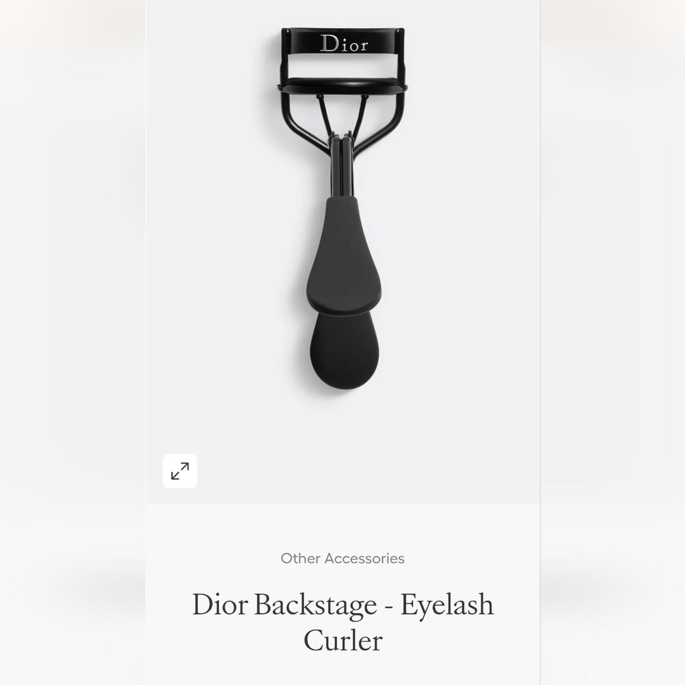 Authentic Dior Backstage Black Eyelash Curler